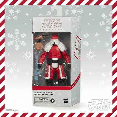 Figurine - Star Wars Black Series - Holiday Range Trooper